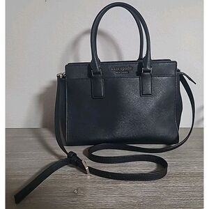 Kate Spade Cameron Street Medium Black Satchel‎ Handbag with strap